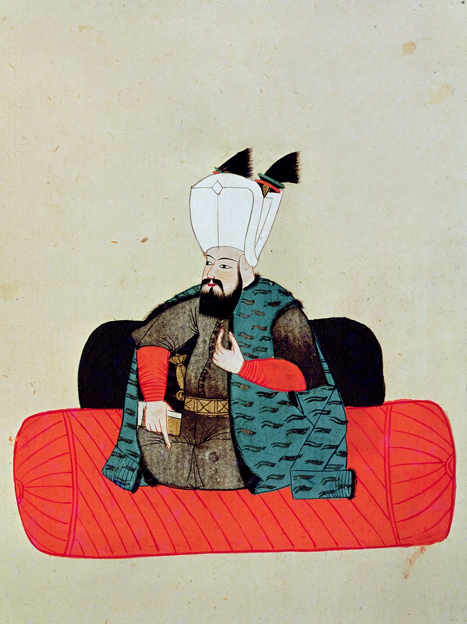Ms 1671 Amurath（Murad）III（1546-95）c.1580 作： イスラム学校