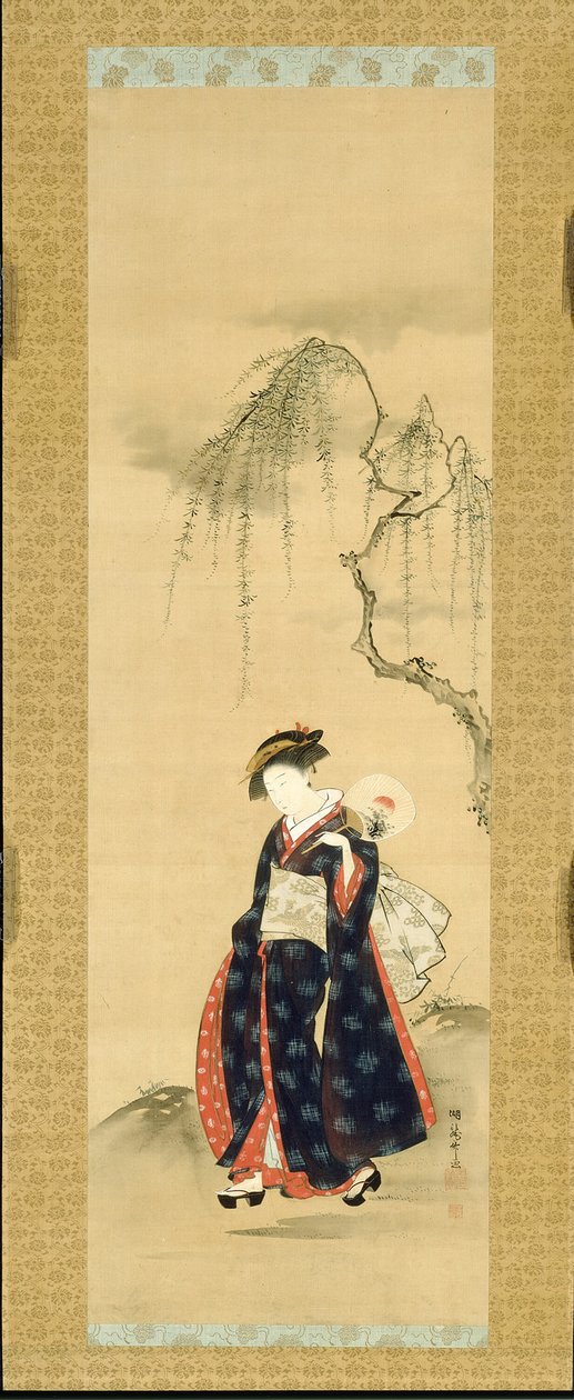 柳の木の下の美しさ 作： Is田流彩