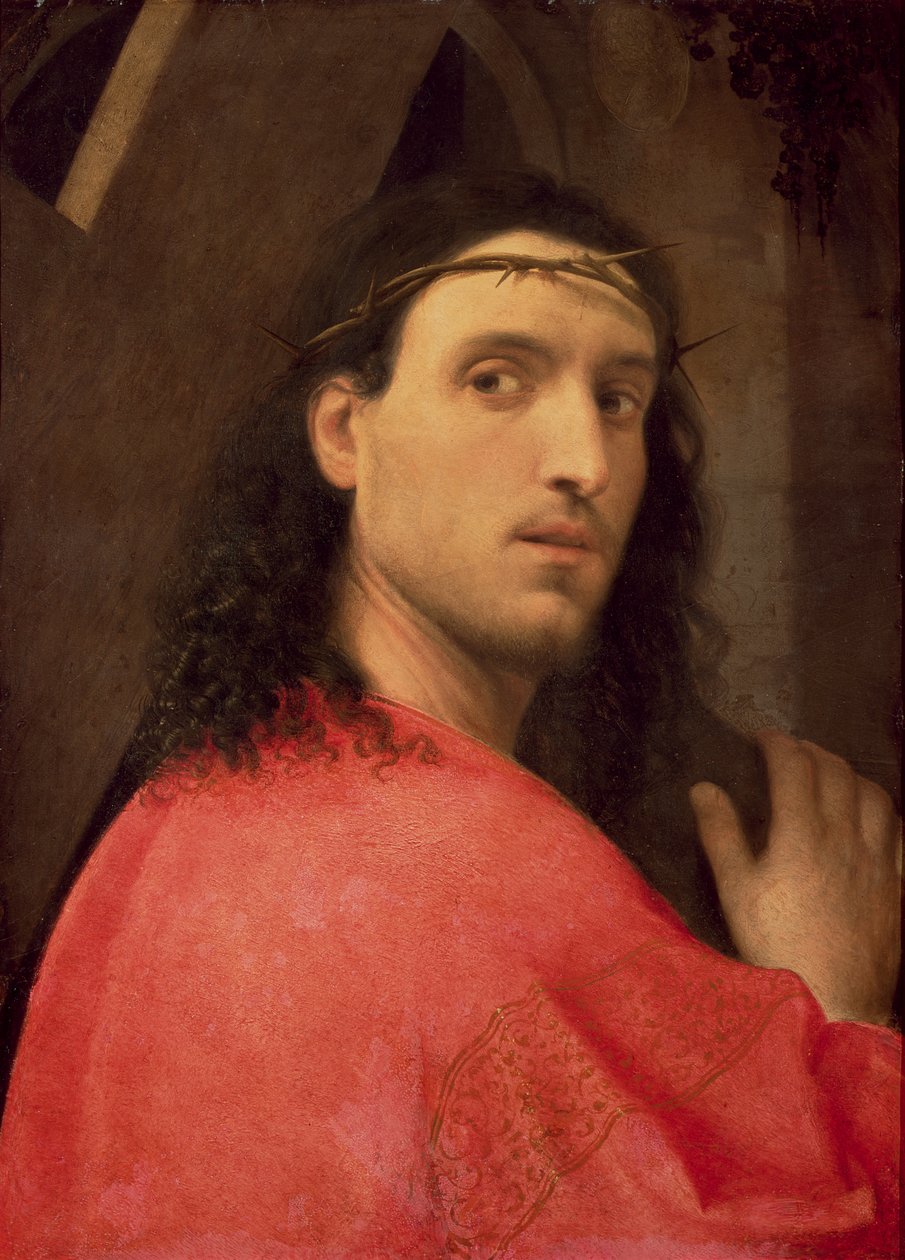 十字架を運ぶキリスト、1515年頃（パネル） 作： イタリア語学校