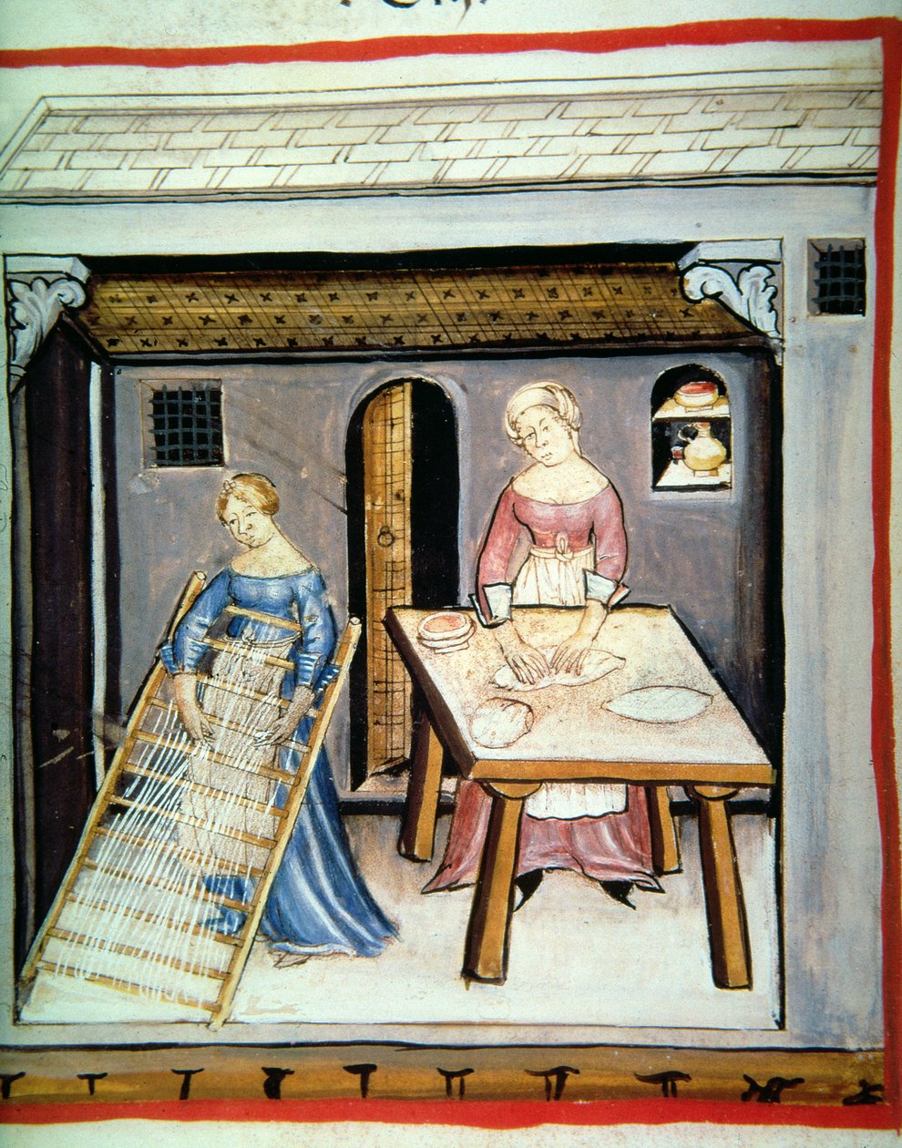 Tacuinum health Codexからの新しい2644 fol.45v過去の準備 作： イタリア語学校
