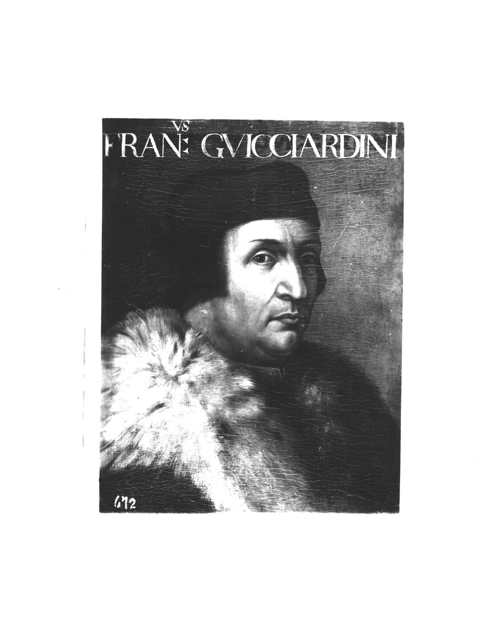 フランチェスコ・ギチャルディーニの肖像（1483-1540） 作： イタリア語学校