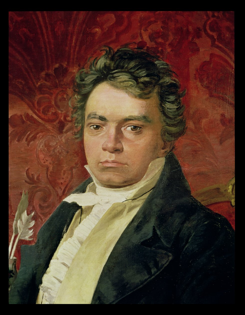 ルートヴィヒヴァンベートーベンの肖像（1770〜1827年） 作： イタリア語学校