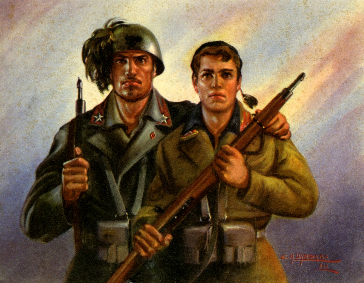 WW2：イタリアの若きファシスト義勇大隊 作： イタリア語学校