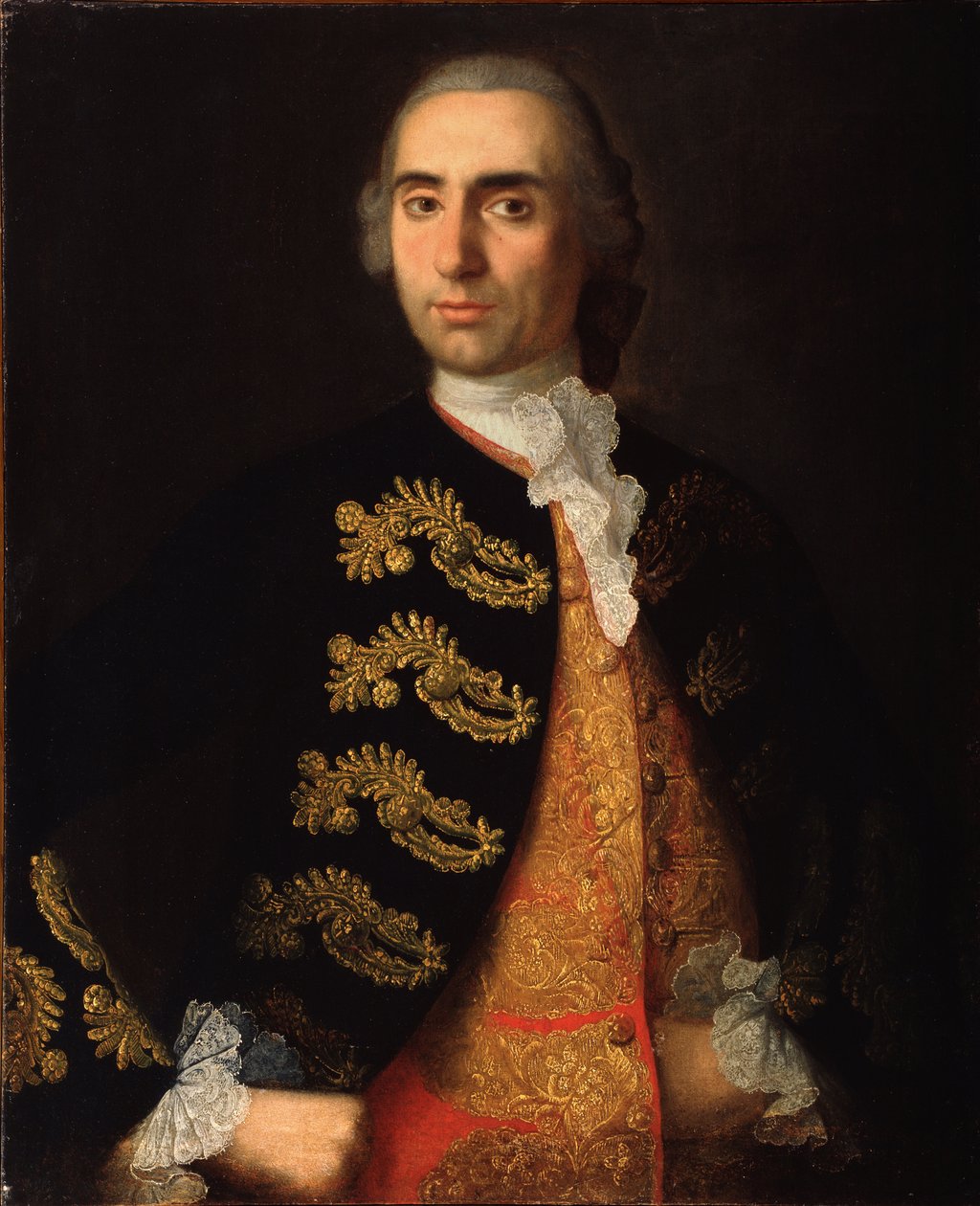 イヴァン・コツァレフの肖像、1757-1759 作： Ivan Yakovlevich Vishnyakov