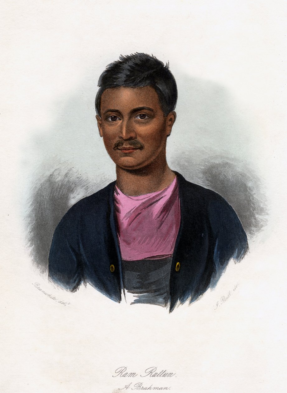 ラム・ラトゥン。ブラフマン、c1840。 作： J.ブル