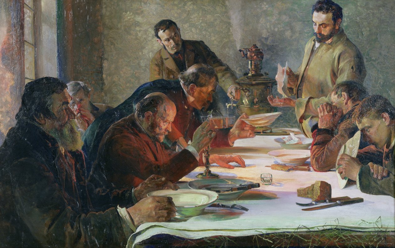 1892年シベリアのクリスマスイブ 作： ヤチェク・マルチェフスキ