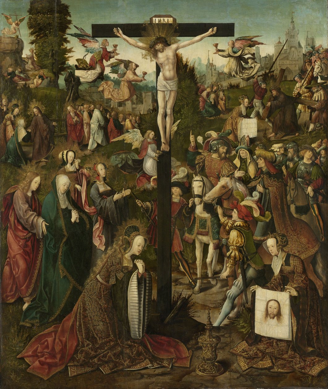 はりつけ、c.1507-c.1510 作： ジェイコブ・コルネリス・ファン・ウースタネン