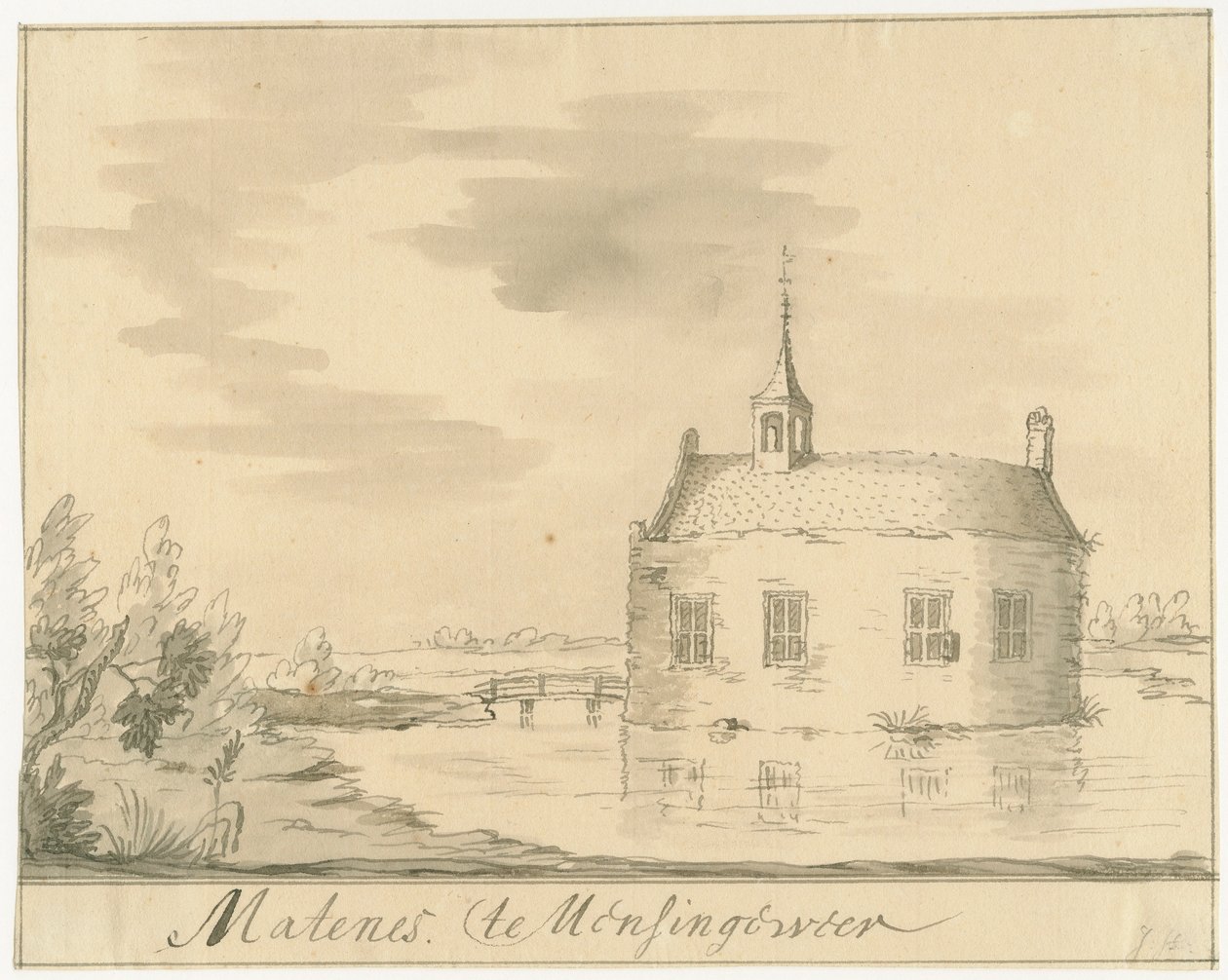 Jacobus StellingwerdによるMensingeweerの保証人Matenesse 作： ヤコブス・ステリングヴェルフ