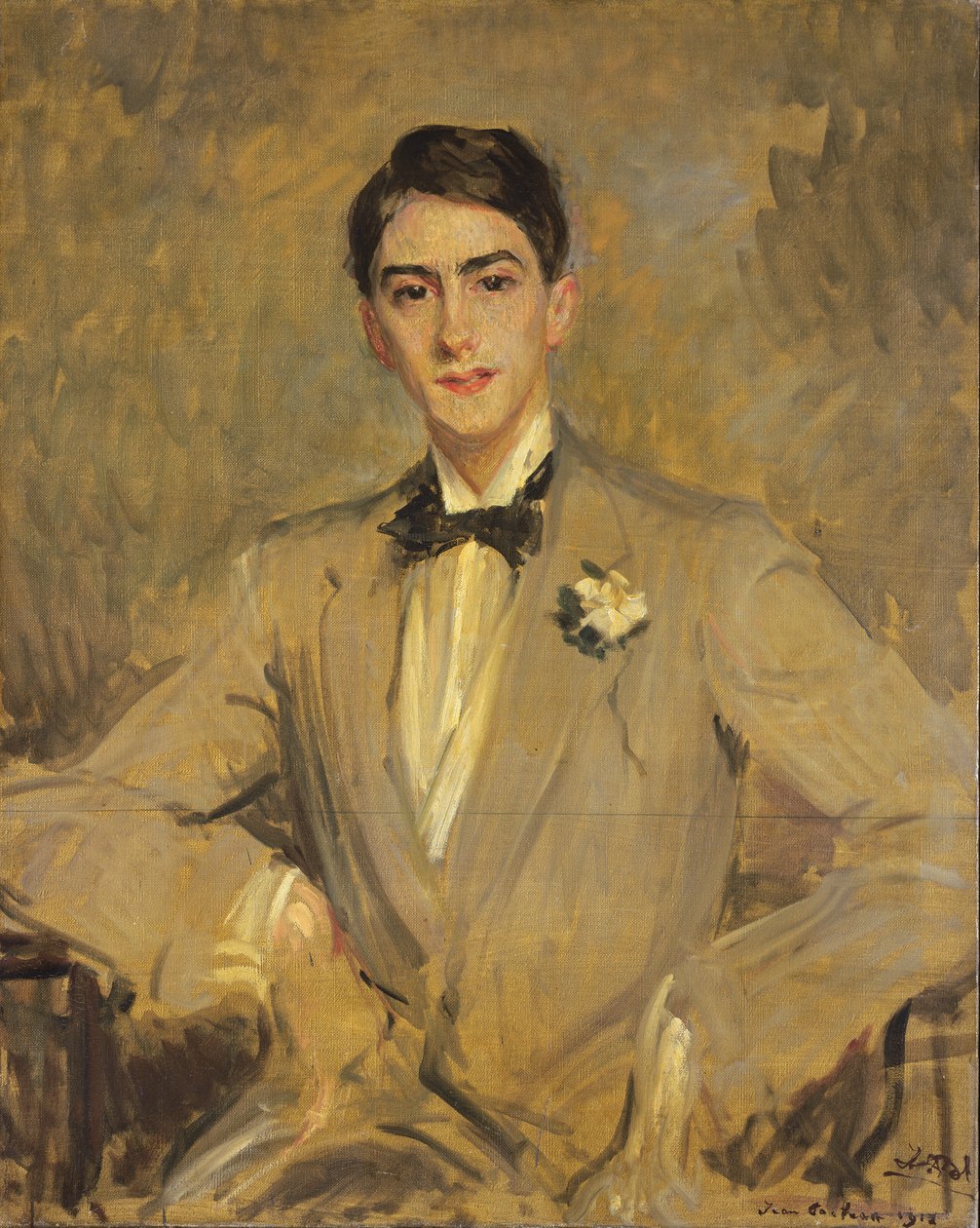 ジャン・コクトーの肖像画のための研究（1889-1963）1912 作： ジャック・エミール・ブランシュ