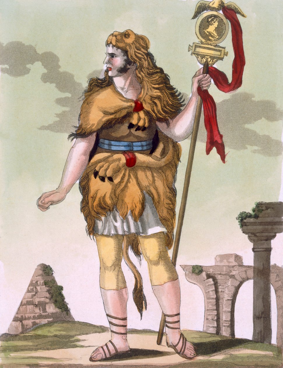 ラブルースの彫刻が施された「L&39;Antique Rome」のイラスト付き標準運搬船、1796年発行 作： ジャック・グラッセ・ド・サンソヴール