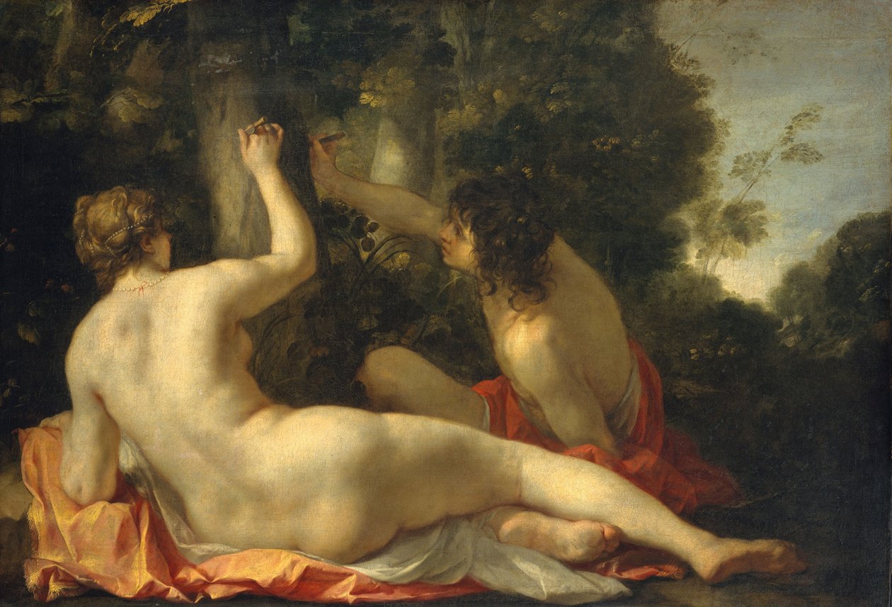 アンジェリカとメドーロ、1630年頃 作： ジャック・ブランチャード