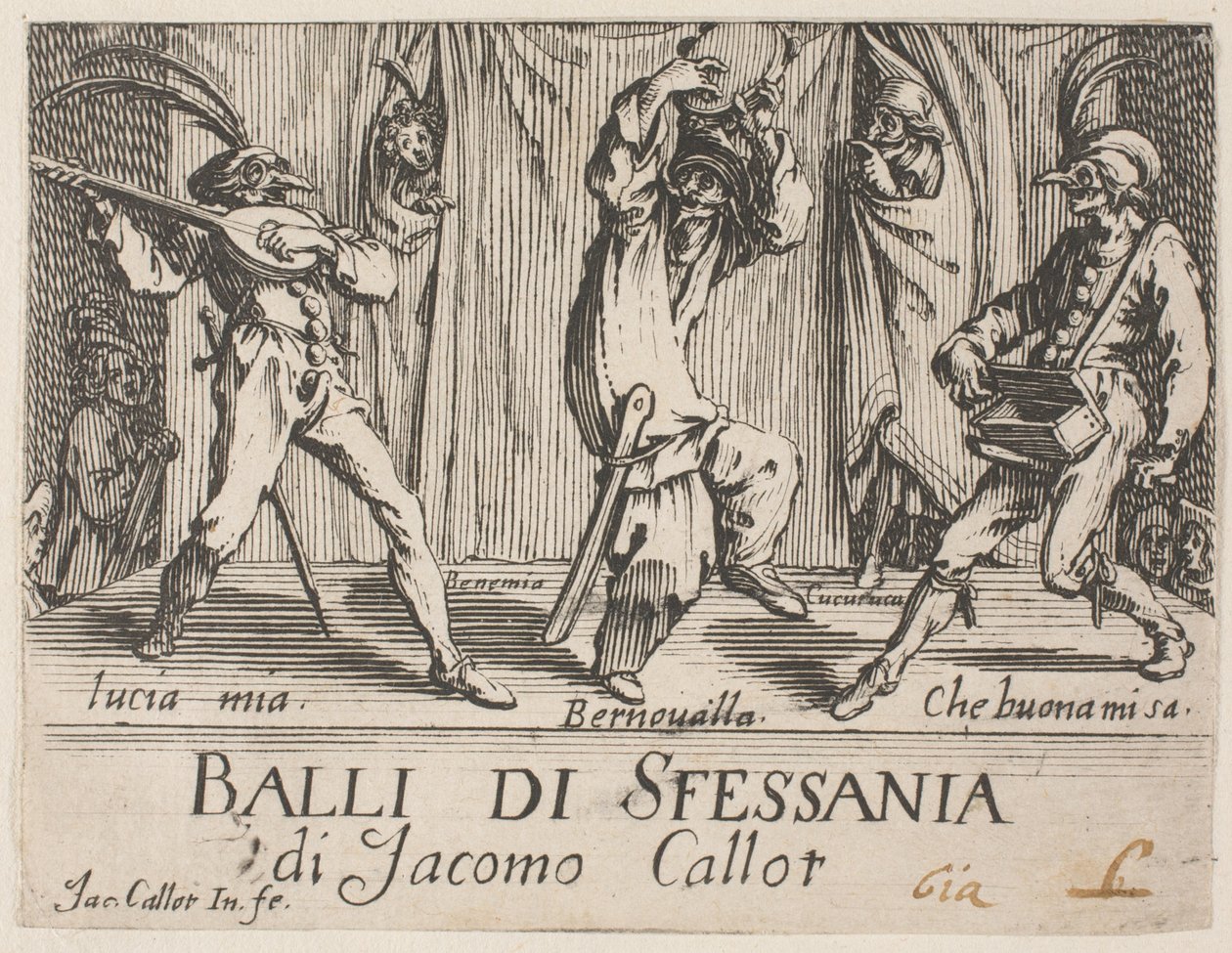 Balli di Sfessaniaの口絵 作： ジャック・カロ