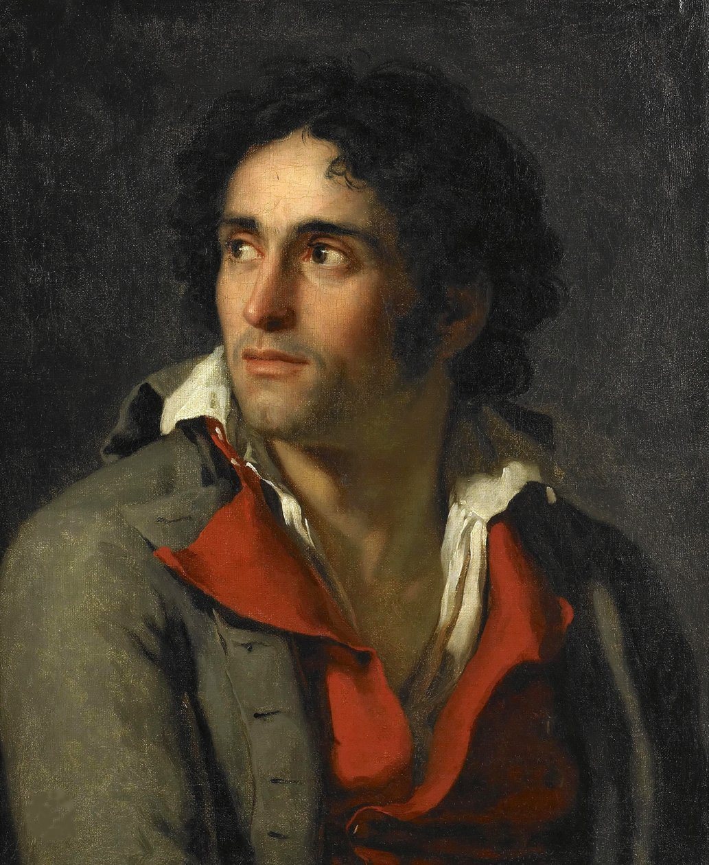 看守、1794年頃。 作： ジャック・ルイス・デビッド