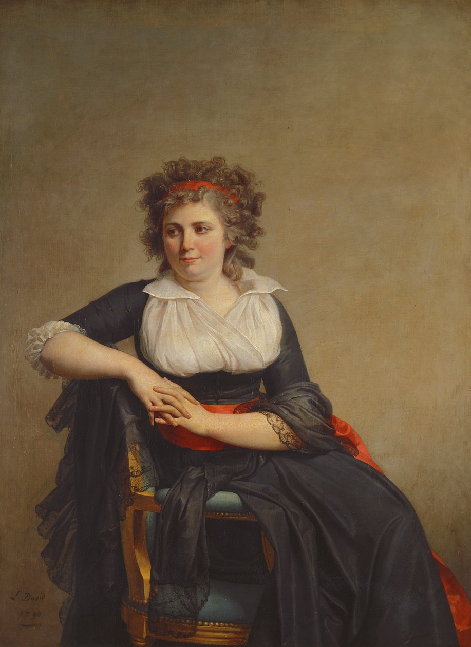 ロバーティントゥルトー、侯爵ドルヴィリエ（1772-1862）1790 作： ジャック・ルイス・デビッド