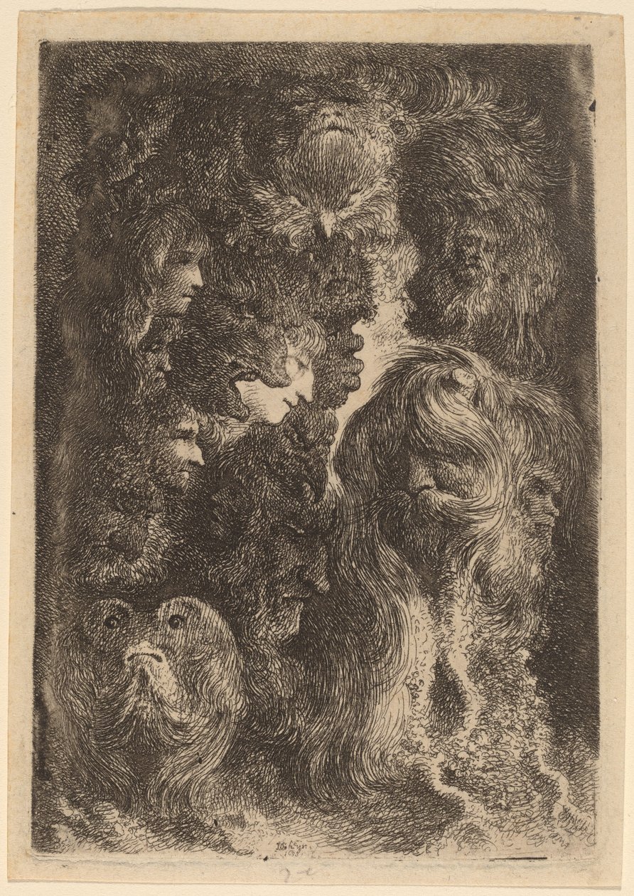 ファンタスティックヘッズ 作： Jacques de Gheyn III