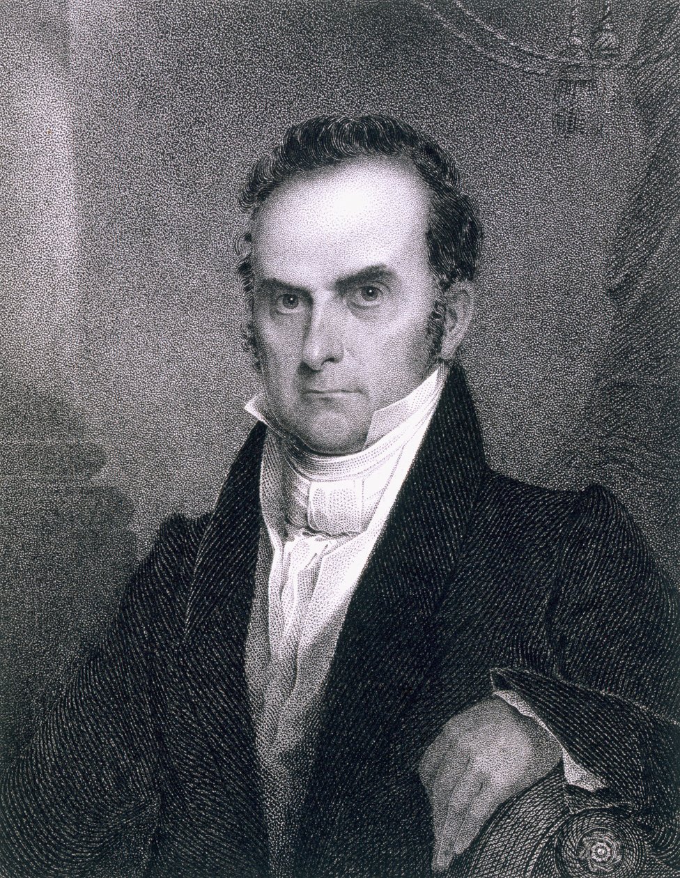 ダニエル・ウェブスター（1782-1852） 作： ジェームズ・バートン・ロングエーカー