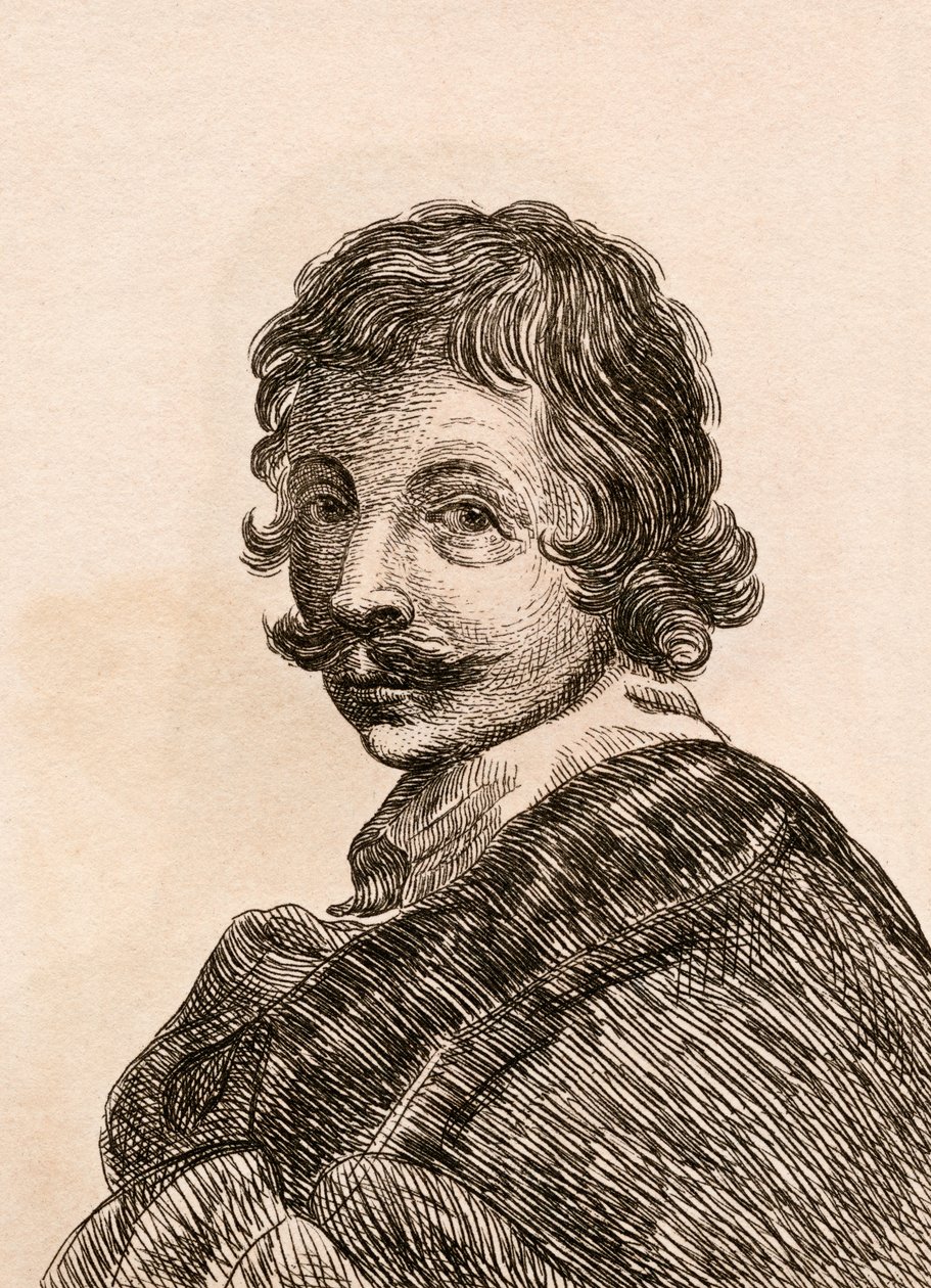 Jan Gerritsz van Bronchorst、「本物のオリジナルからの有名な画家の肖像75枚」のイラスト、1817年にロンドンで出版 作： ジェームズ・ガーティン