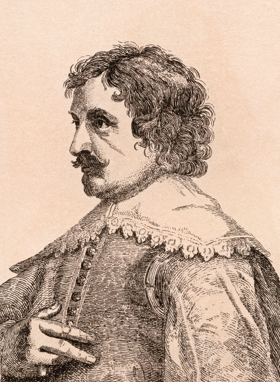 Paulus Pontius、1817年にロンドンで出版された「Authentic Originalsからの有名な画家の75の肖像画」のイラスト 作： ジェームズ・ガーティン