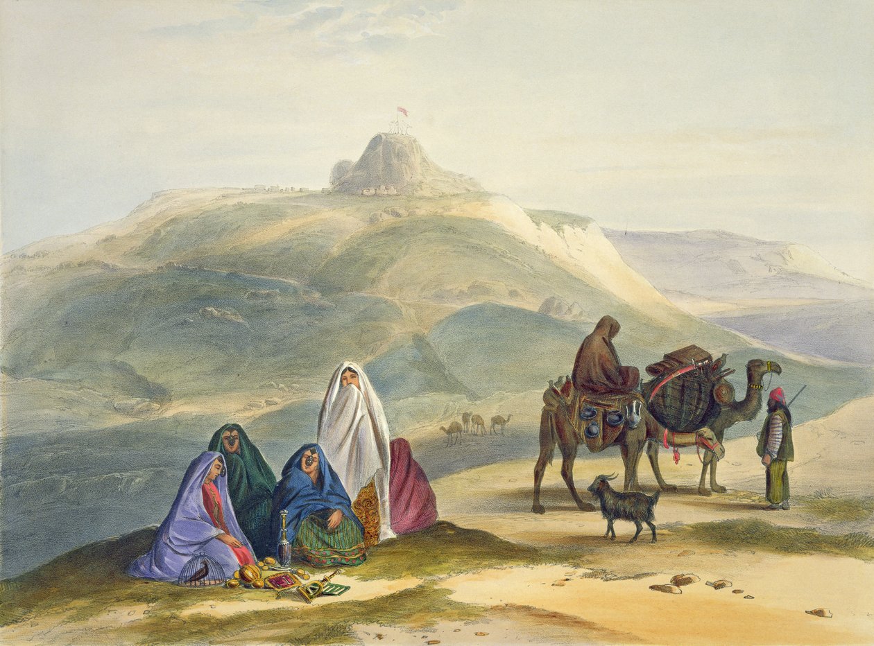 Kelaut-i-Chiljie、R。キャリック（c.1829-1904）、1848年に彫刻された「アフガニスタンの風景、住民、衣装」のプレート8 作： ジェームズ・ラトレイ