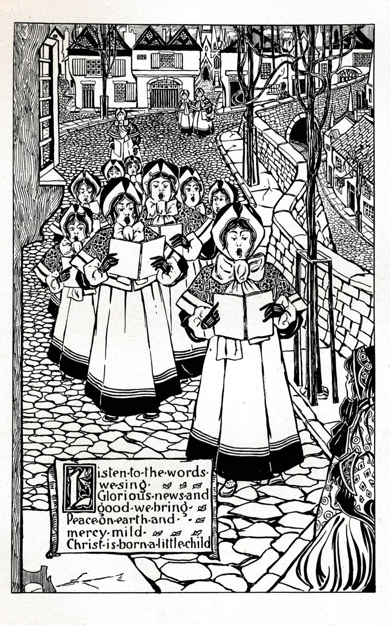 クリスマス・キャロル」（1898年頃 作： ジェームズ・アラン・ダンカン