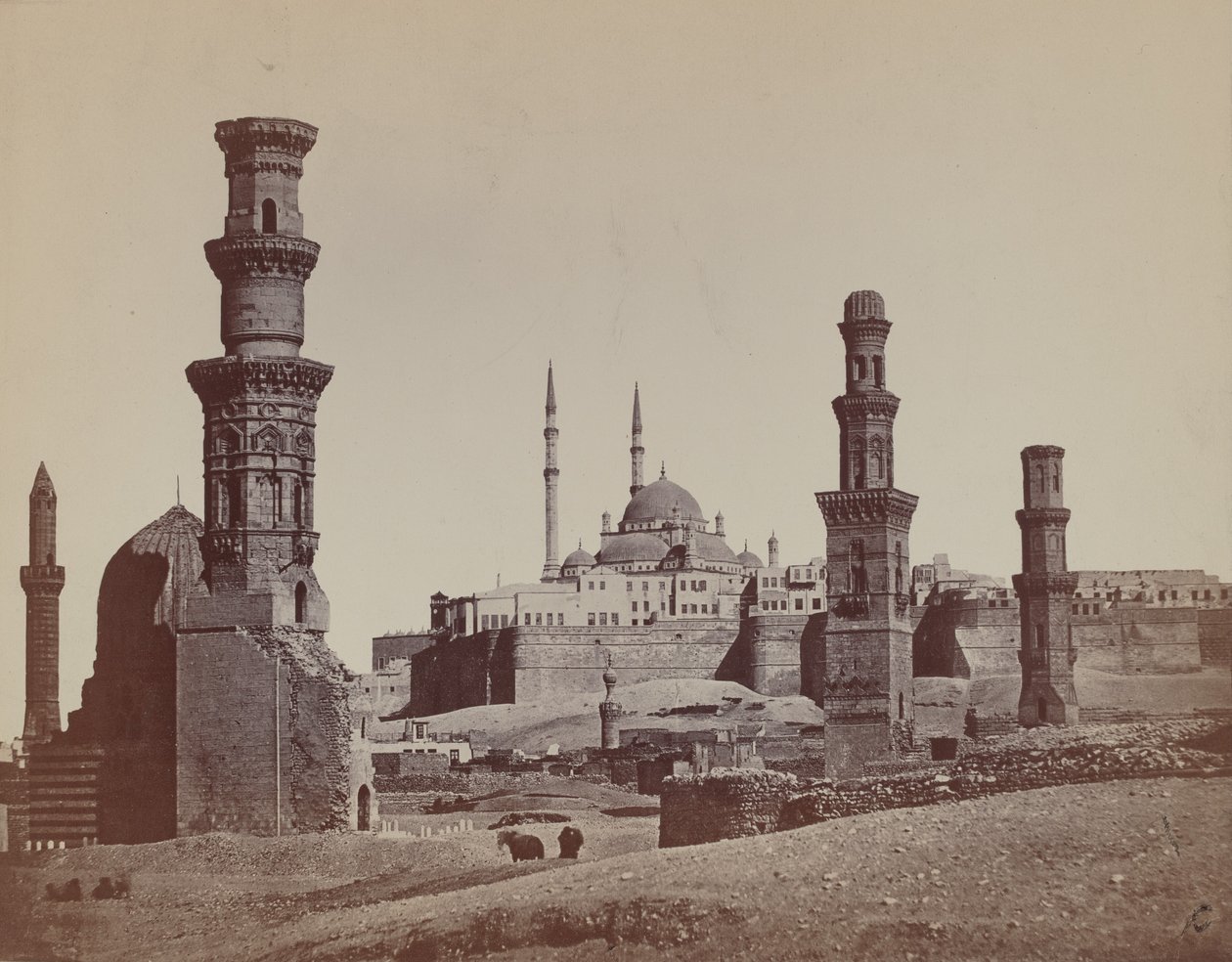 マメルークの墓（1857年）（写真 作： ジェームス・ロバートソン