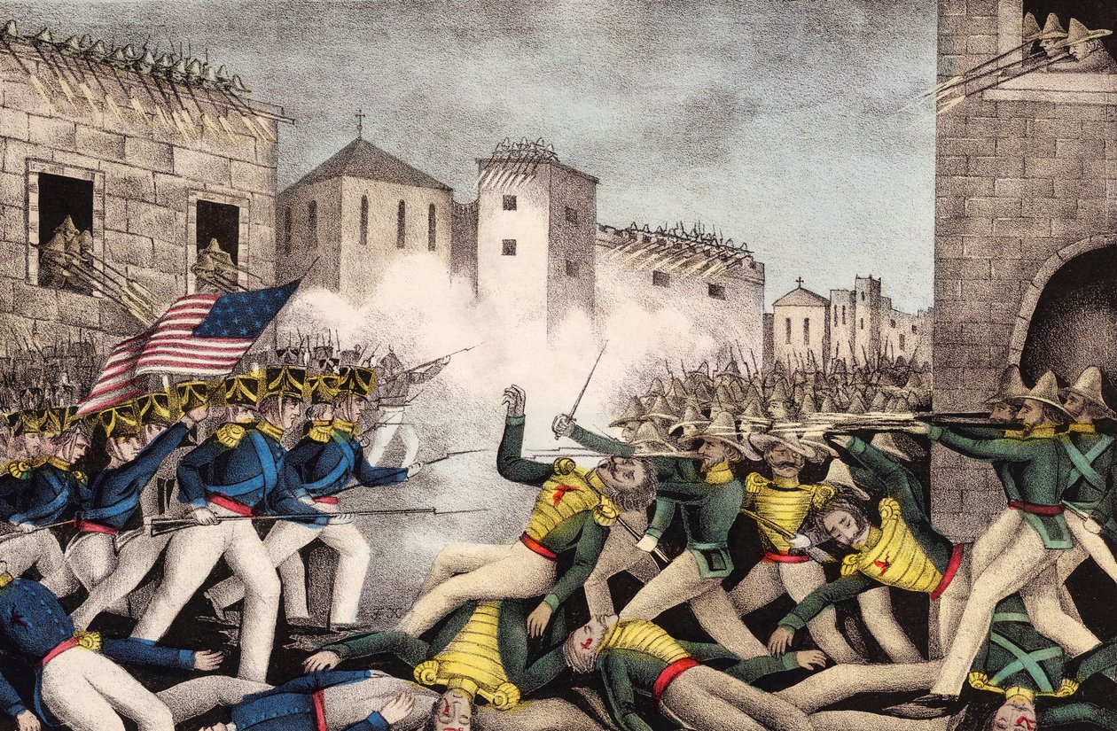 モンテレーの戦い。 米墨戦争。 作： ジェームズ・S・ベイリー