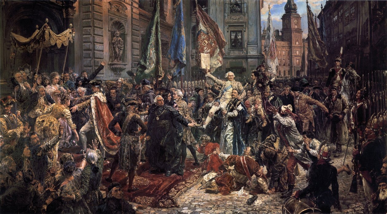 1791年5月3日の憲法 作： ヤン・アロジ・マテイコ