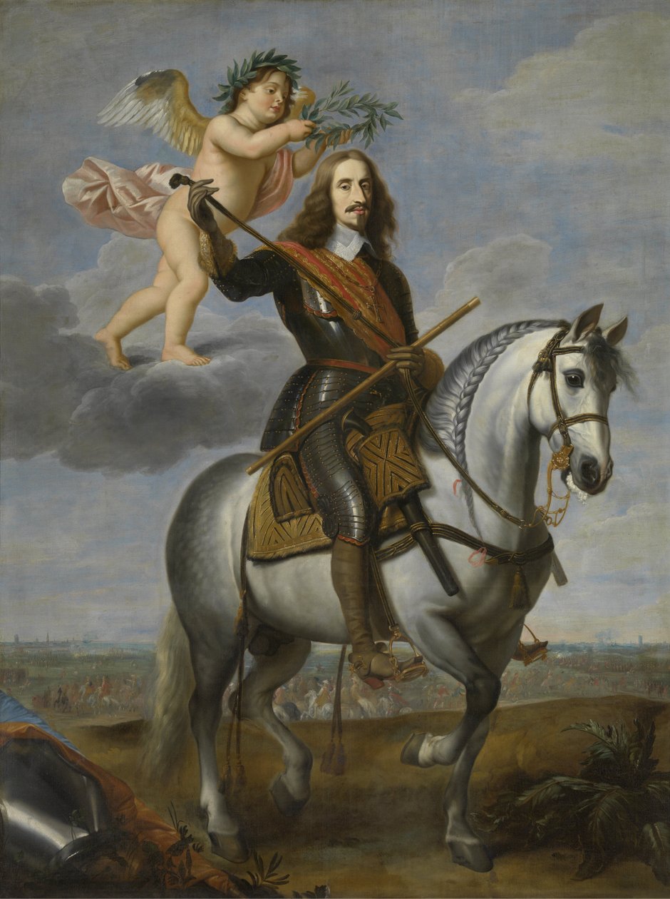 大公レオポルドヴィルヘルムの乗馬の肖像（1614-1662） 作： ヤン・デン・ヴァン・ヘッケ