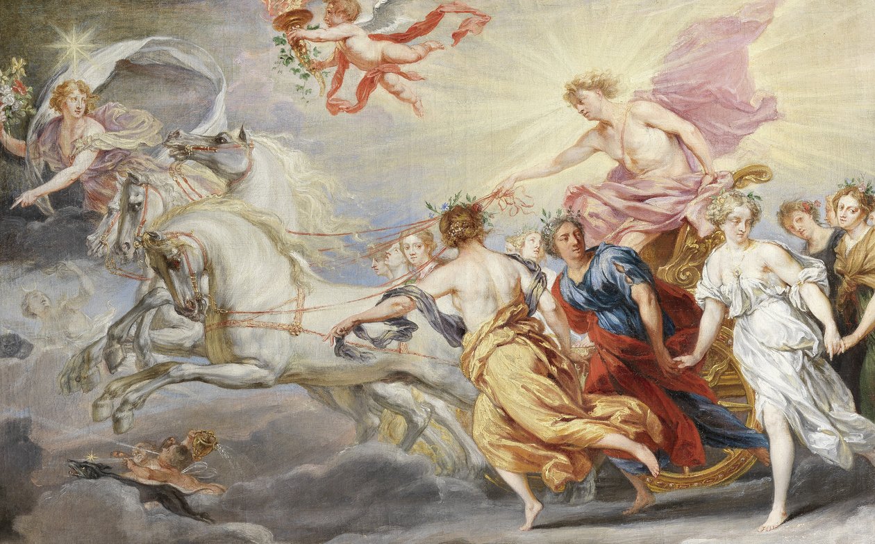 ラテン語： Phoebus Apollo フォエブス・アポロ 作： ヤン・ベックホルスト