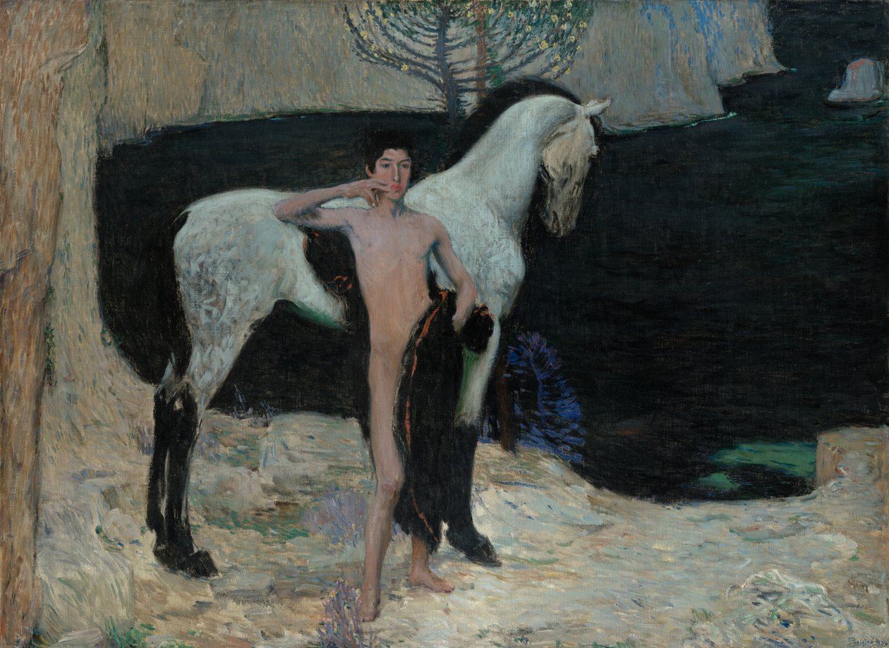 ブラックレイク、1904年 作： ヤン・プライスラー