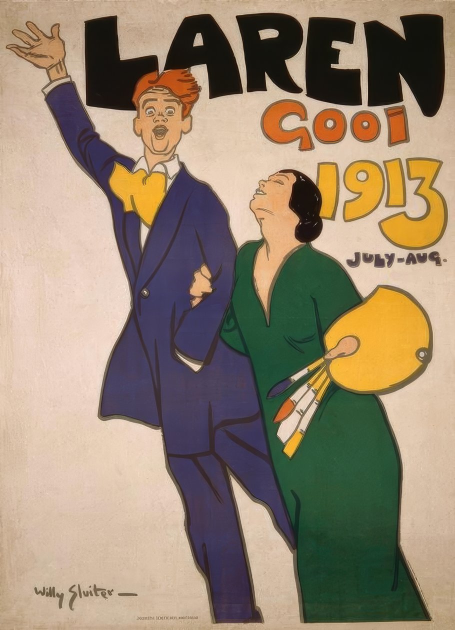 LAREN GOOI 1913年7月～8月。 作： Jan Willem Sluiter