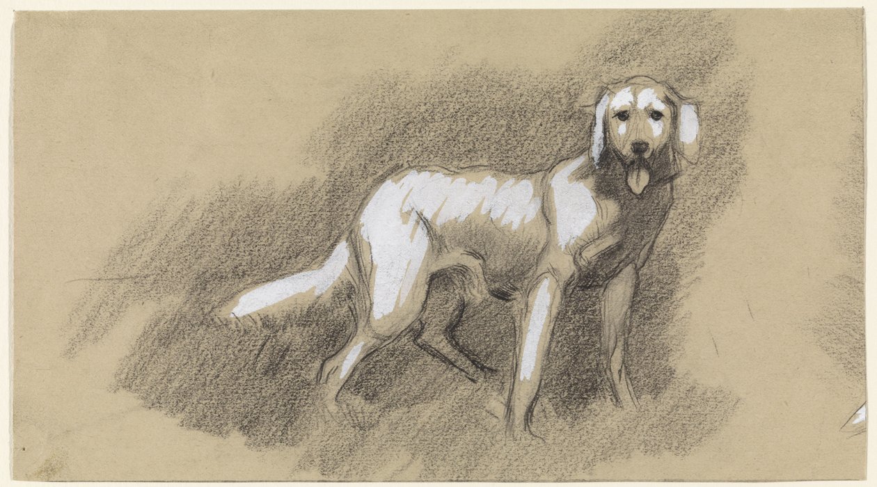 立ち犬 作： ヤン・ファン・エッセン