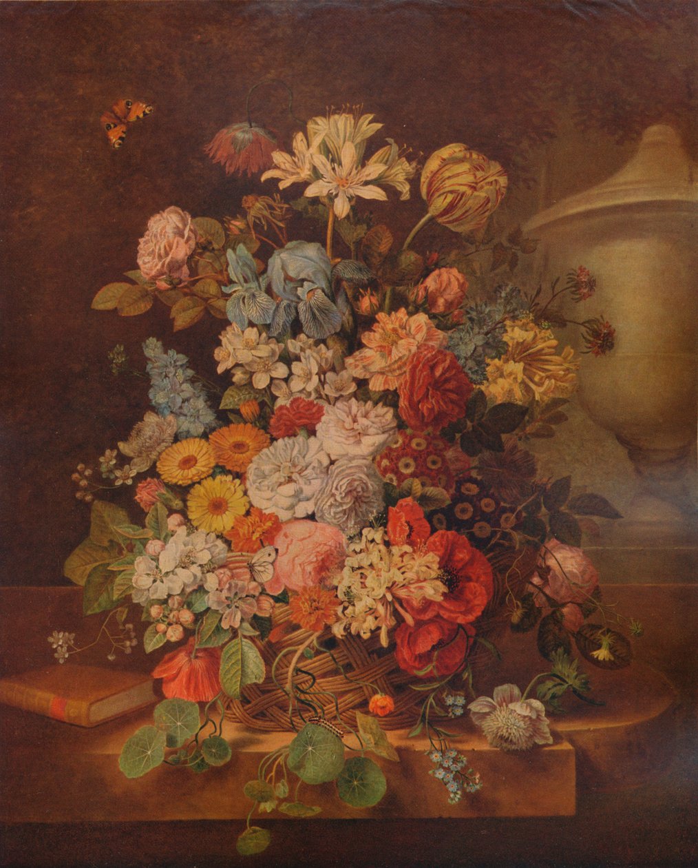 フラワーピース、c1796、1938 作： Jan van Os