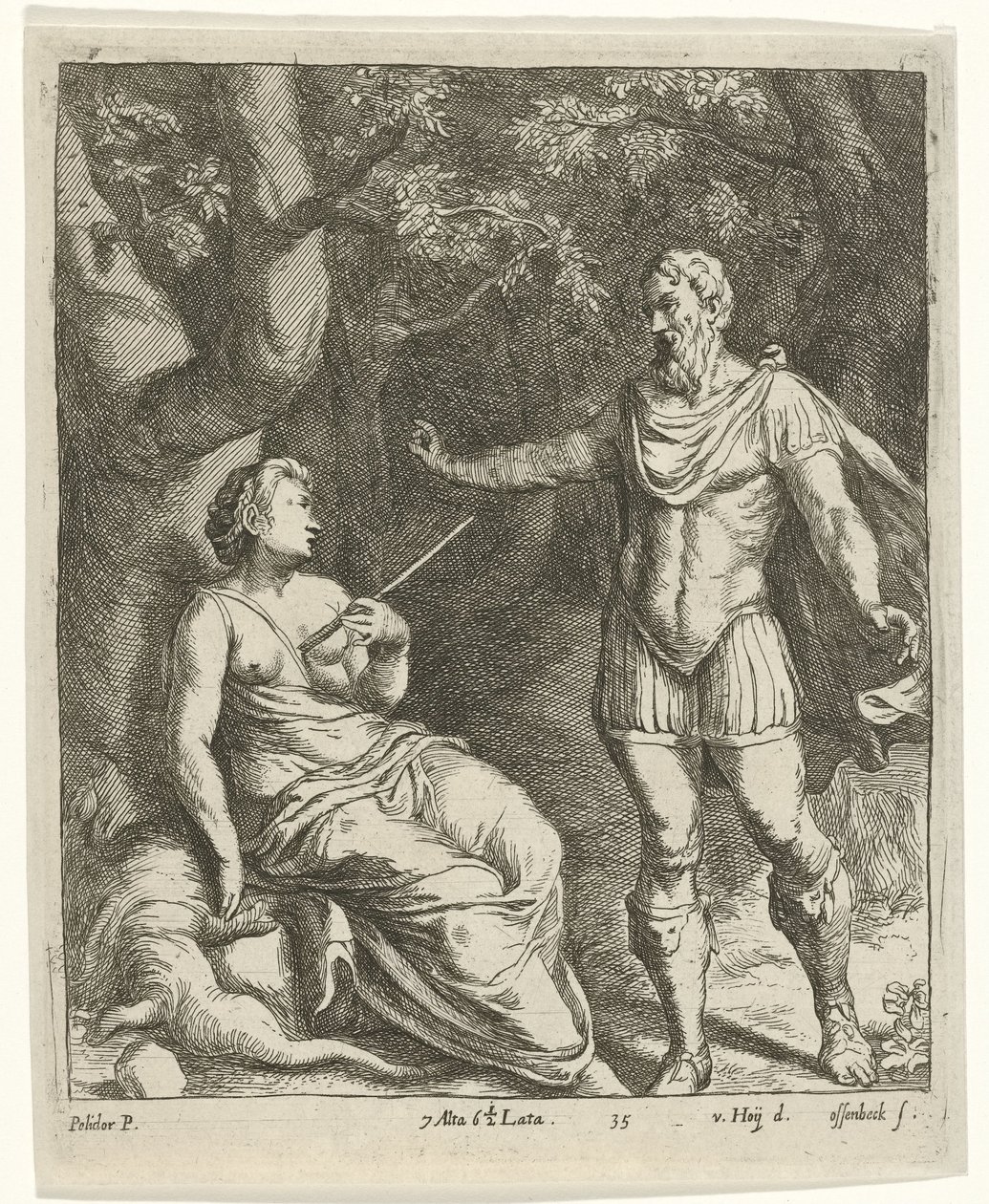 Cephalus en Procris 作： Jan van Ossenbeeck