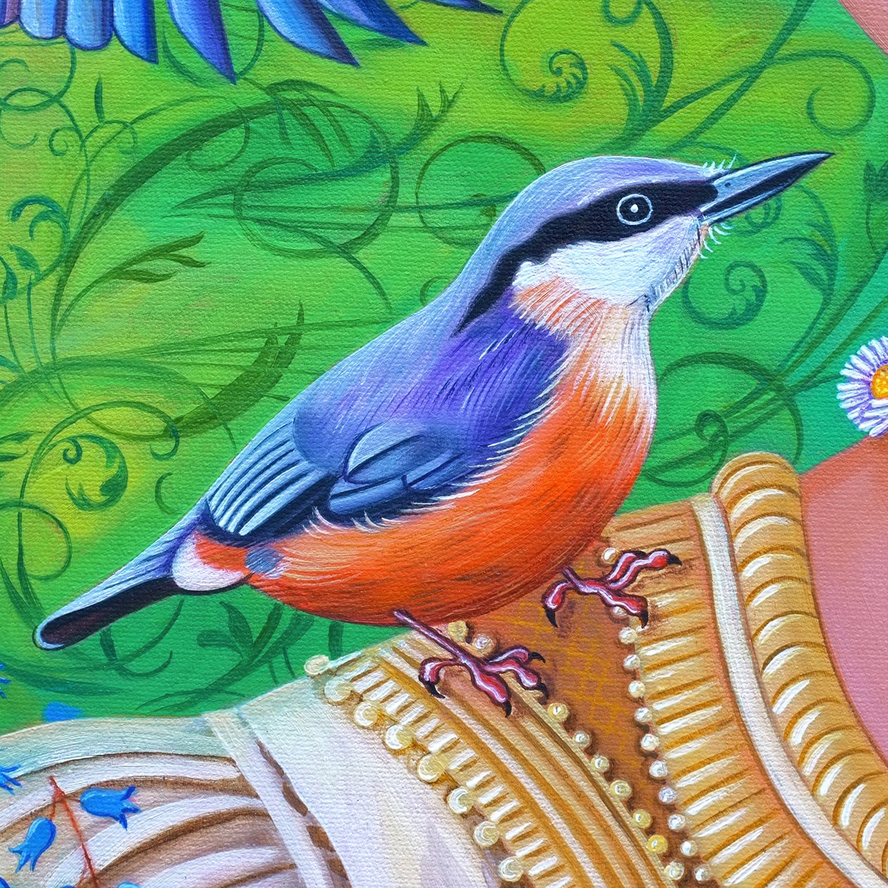 Nuthatch、2016年、 作： ジェーン・タッターズフィールド