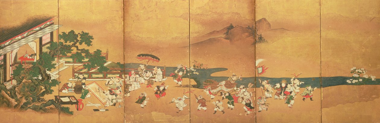 江戸時代の中国の子供たち 作： 日本語学校
