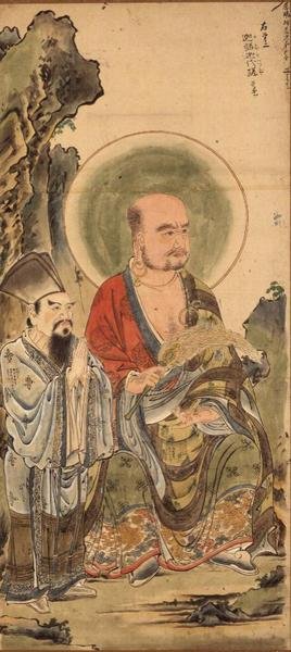 十六羅漢、仏教聖人、土佐流 作： 日本語学校