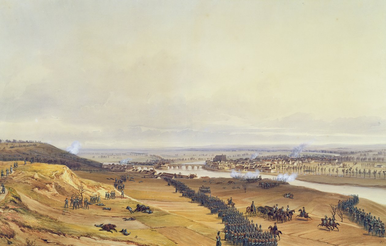 モンテローの戦い、1840年2月18日、1840年 作： ジャンアントワーヌシメオンフォート