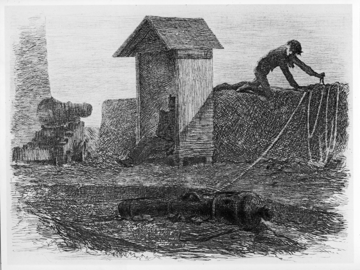 1883年に出版されたスタンダール（1783-1842）の「パルマのチャーターハウス」のイラスト 作： ジャン・アントワーヌ・バレンティン・フォルキエ