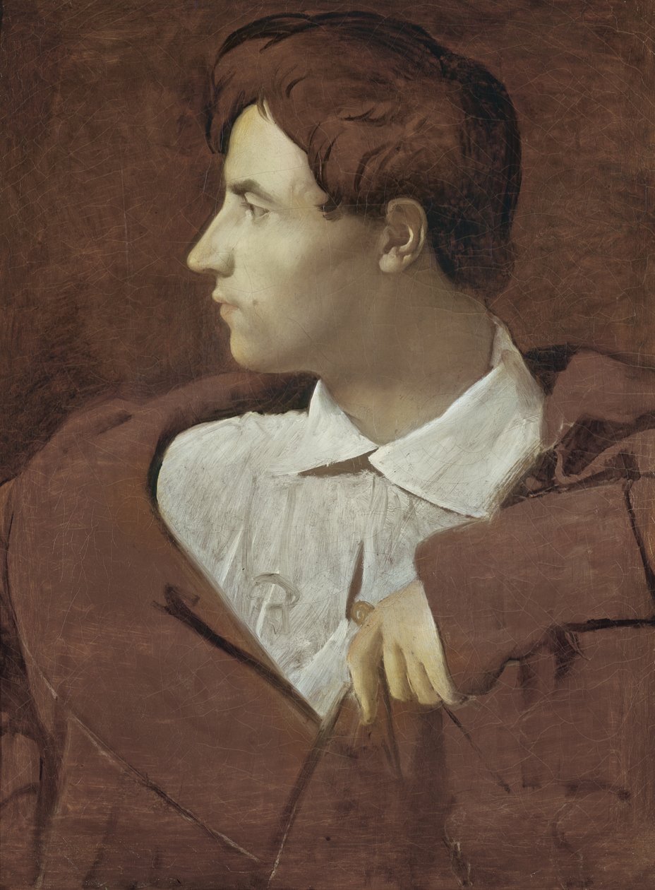ジャン・バティスト・デズバンの肖像（1781-1833）c.1810 作： ジャン・オーギュスト・ドミニク・アングル