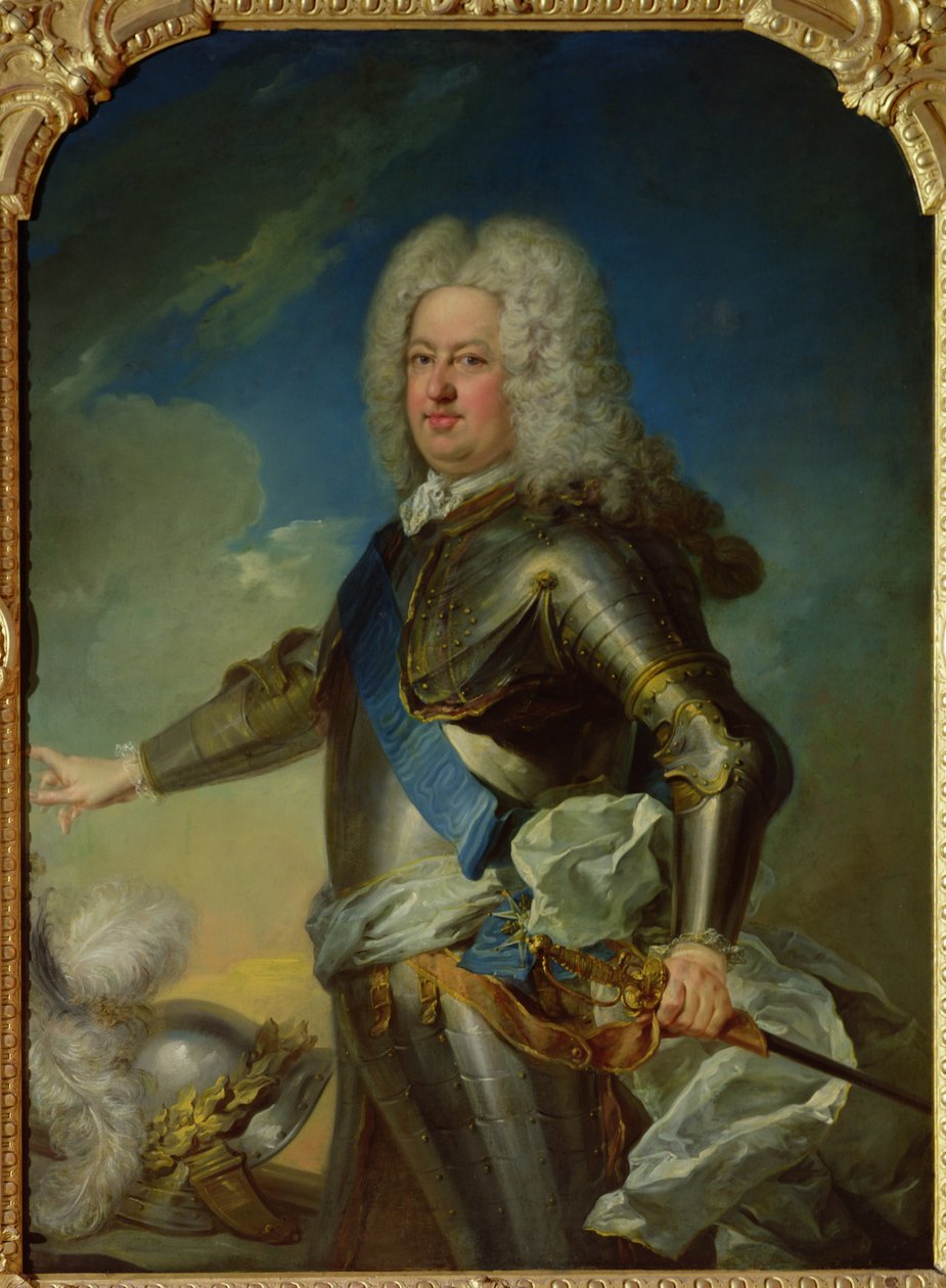 ポーランド国王スタニスラス・レスチンスキ（1677-1766）の肖像 作： ジャン・バプティスト・ヴァン・ルー