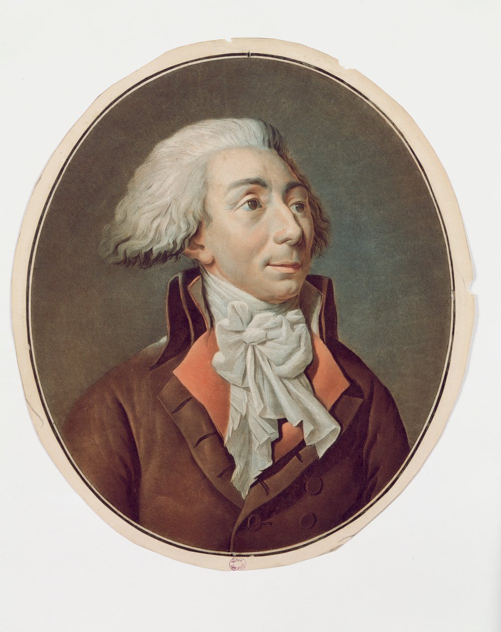 ルイミシェルルペレティエドサンファルゴー（1760-93）1792（アクアチント） 作： ジャン・フランソワ・ガルネレー