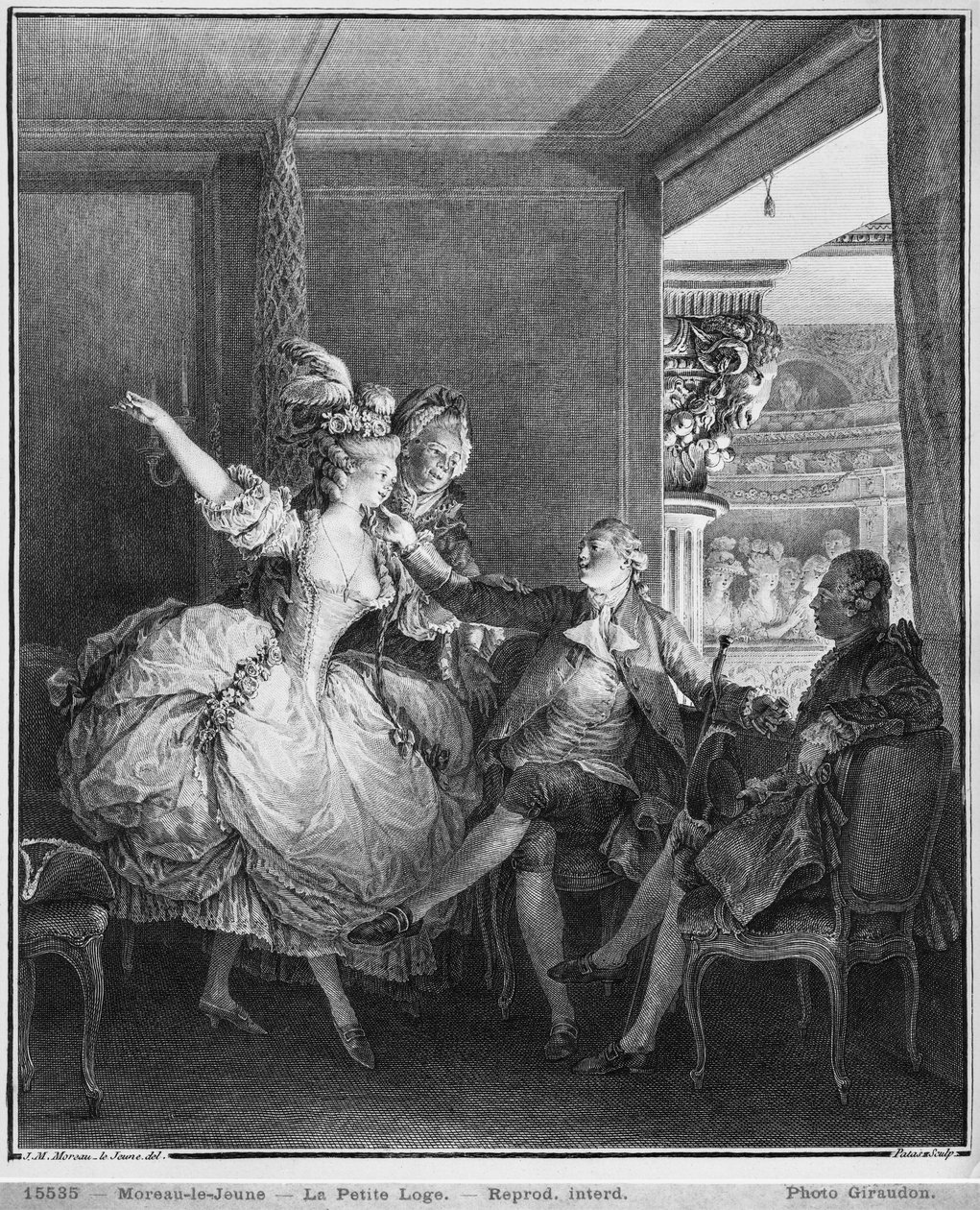 チャールズエマニュエルパタス（1744-1802）c.1777によって刻まれた小さな箱 作： ジャン＝ミッシェル・ザ・ヤング・モロー