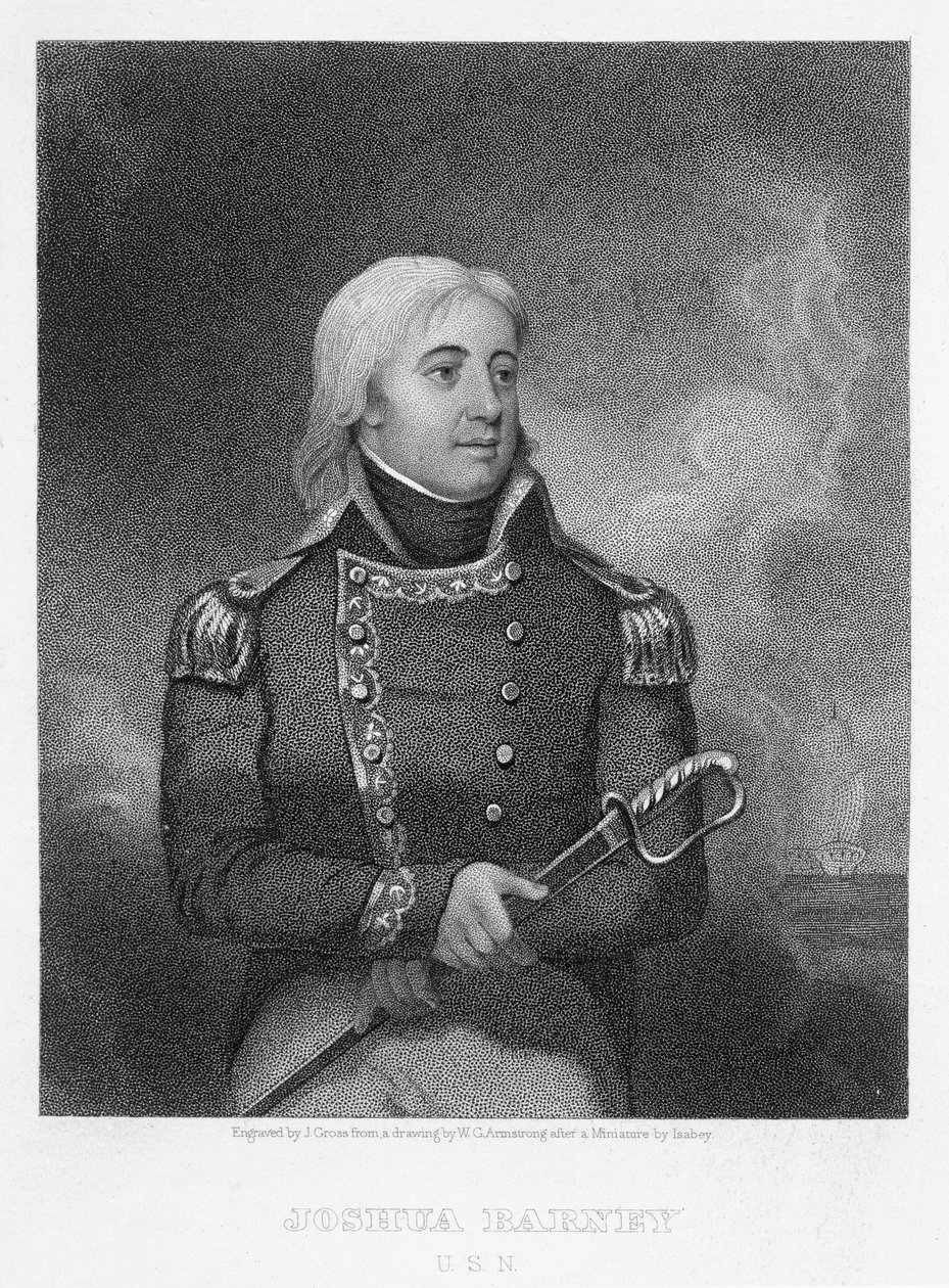 ジョシュアバーニー（1759-1818）、ウィリアムG.アームストロング（1823-90）によるオリジナルのミニチュアのコピーの後にJ.グロスが刻印 作： ジャン＝バティスト・イザベイ