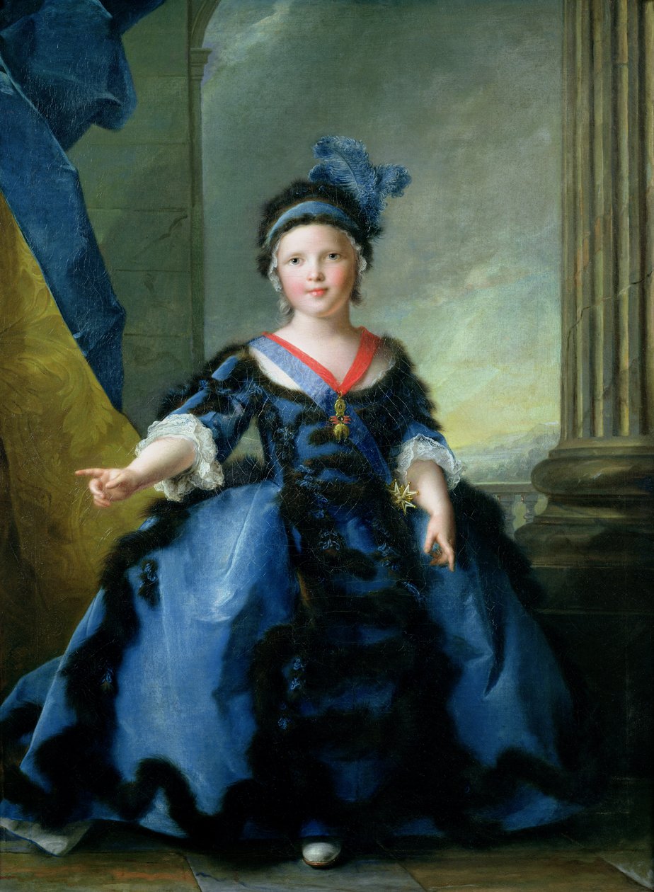 ルイ・ジョゼフ・ザビエル・ド・フランス（1751-61）ブルゴーニュ公 作： ジャン・マルク・ナティエ