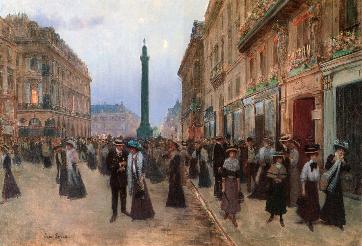 ルードラペ、パリ、1907年。 作： ジャン・ベロー