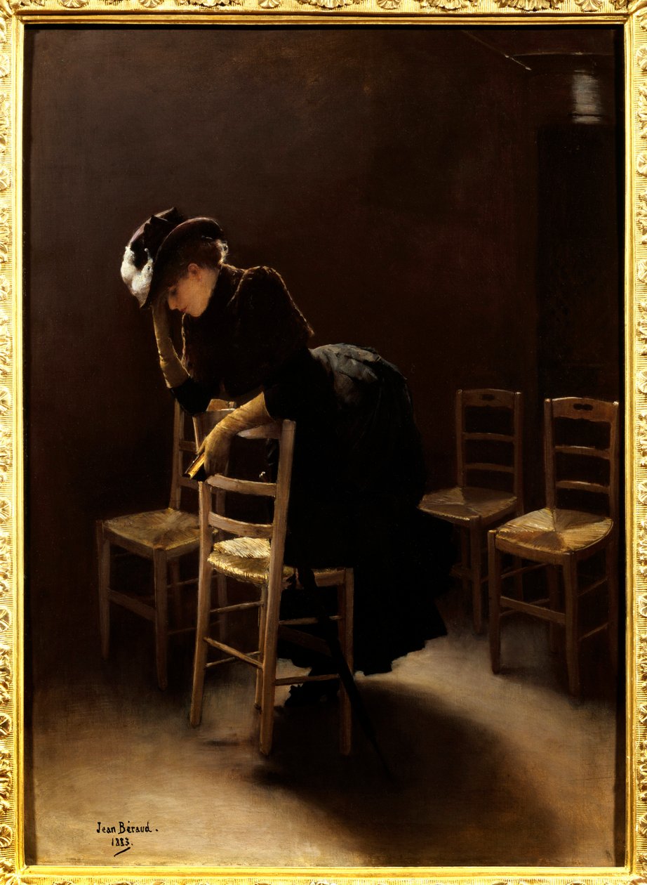 祈りの言葉ジャン・ベロー（1849-1935）の絵 作： ジャン・ベロー
