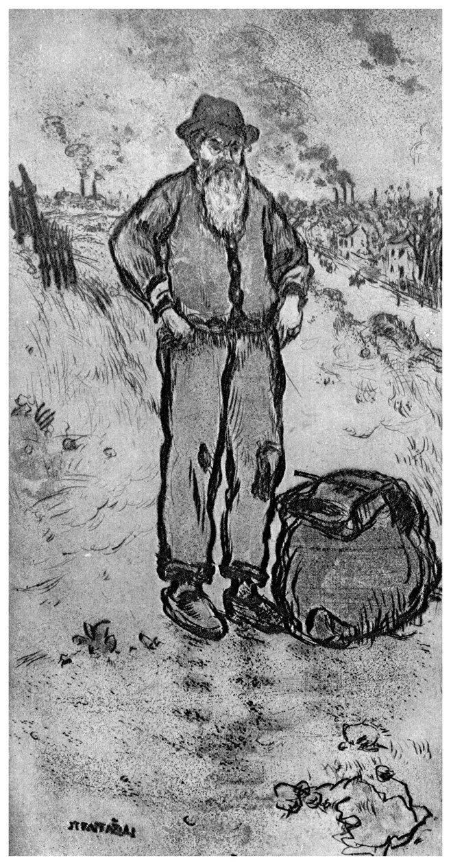 Le Chemineau、c1870-1920 1924 作： ジャン・フランソワ・ラファエリ