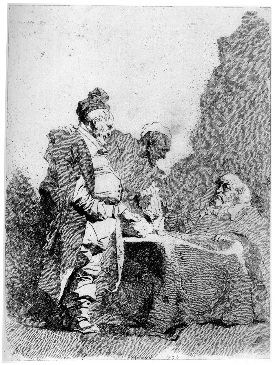 Les Traitants、c1750-1800、1924 作： ジャン・ホノレ・フラゴナール