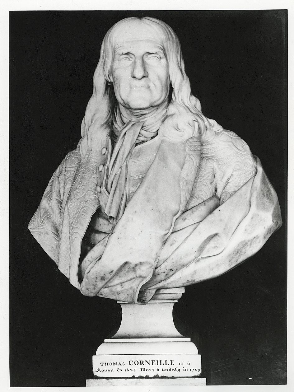 Thomas Corneille（大理石） 作： ジャン・ジャック・カフィエリ